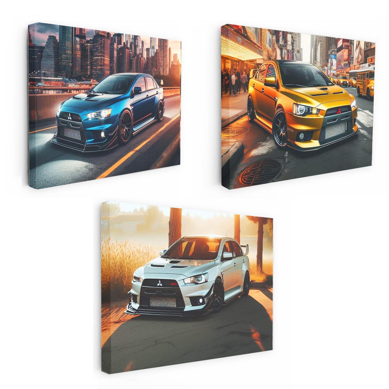 Amazon.com: Wall Art Mitsubishi Lancer Evolution (Evo) Poster Car